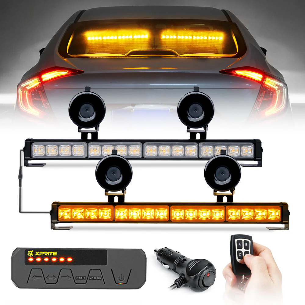 Xprite Contract G2 Series 17" Dual LED Directional Traffic Advisor Light Bars - Multiple Light Color Options - Image 7