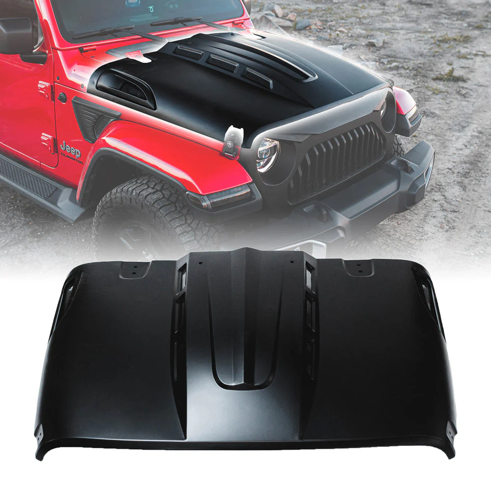 Xprite Heat Dispersion Hood Jeep Gladiator JT (2020-2022) Avenger Series - Image 7