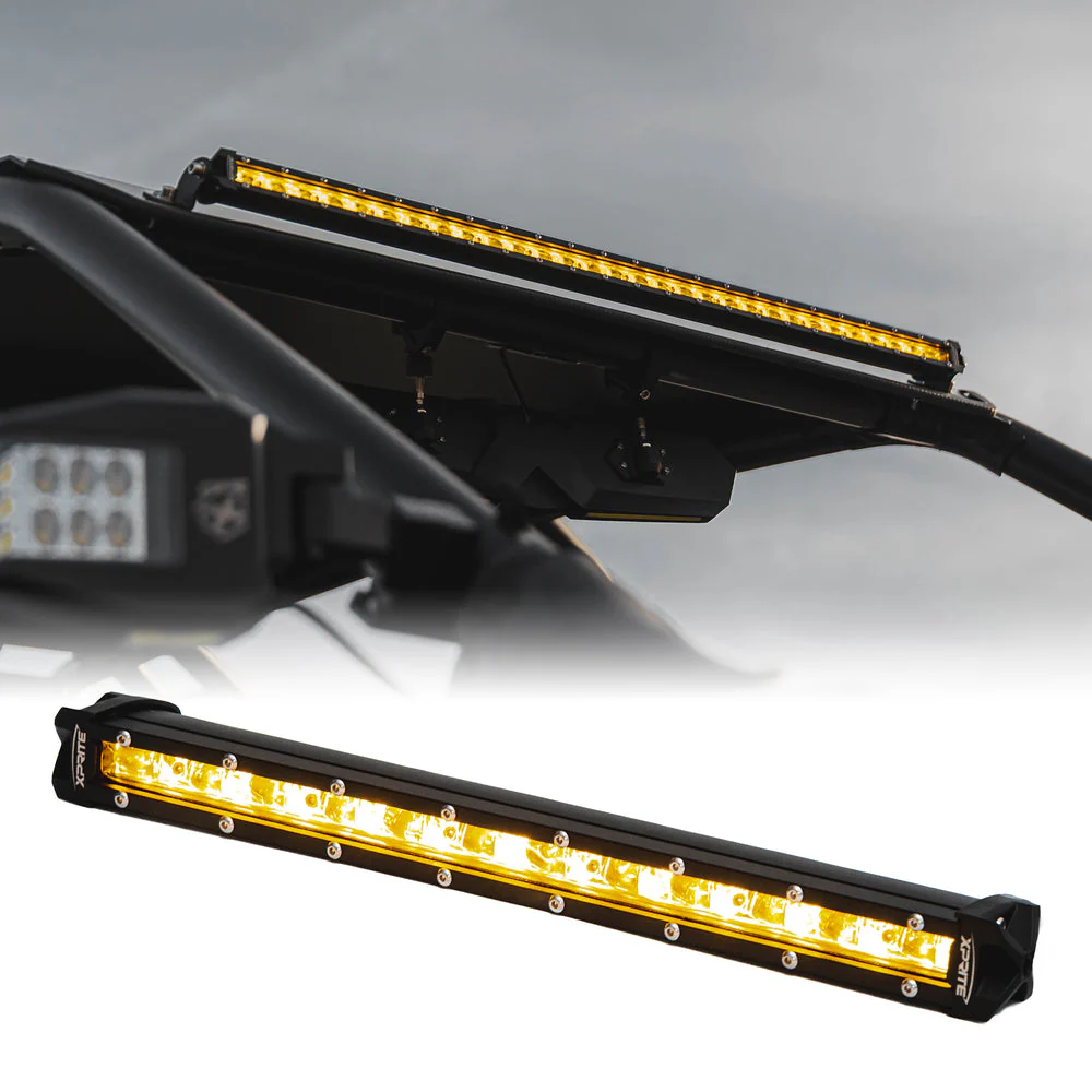 Xprite LED Light Bar [Yellow Flood Beam] Ultra Thin Astro Series - Image 8