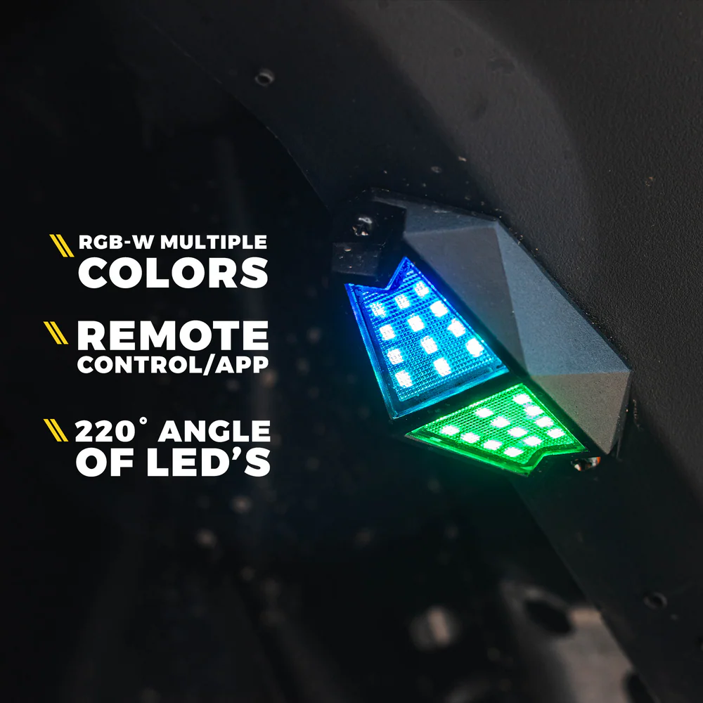 Xprite Multi-Color LED RGB + Pure White Rock Lights - Image 6