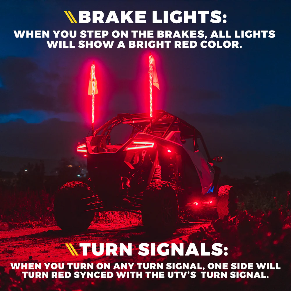 Xprite Multi-Color LED RGB + Pure White Rock Lights - Image 7