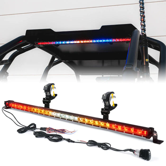 Xprite SL Series 32" Slim LED Rear Chase Light Bar - Multiple Light Color Options