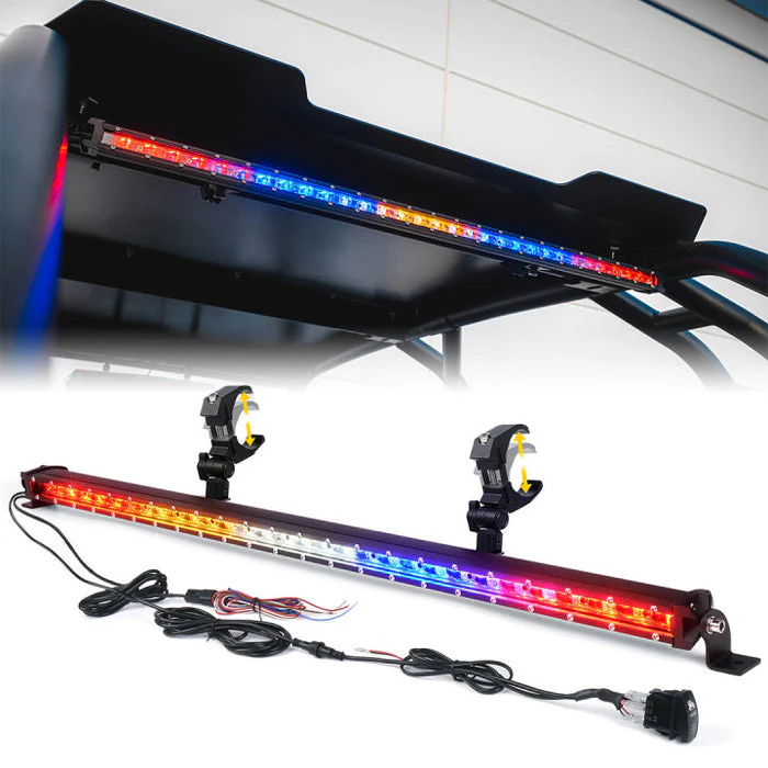 Xprite SL Series 32" Slim LED Rear Chase Light Bar - Multiple Light Color Options - Image 2