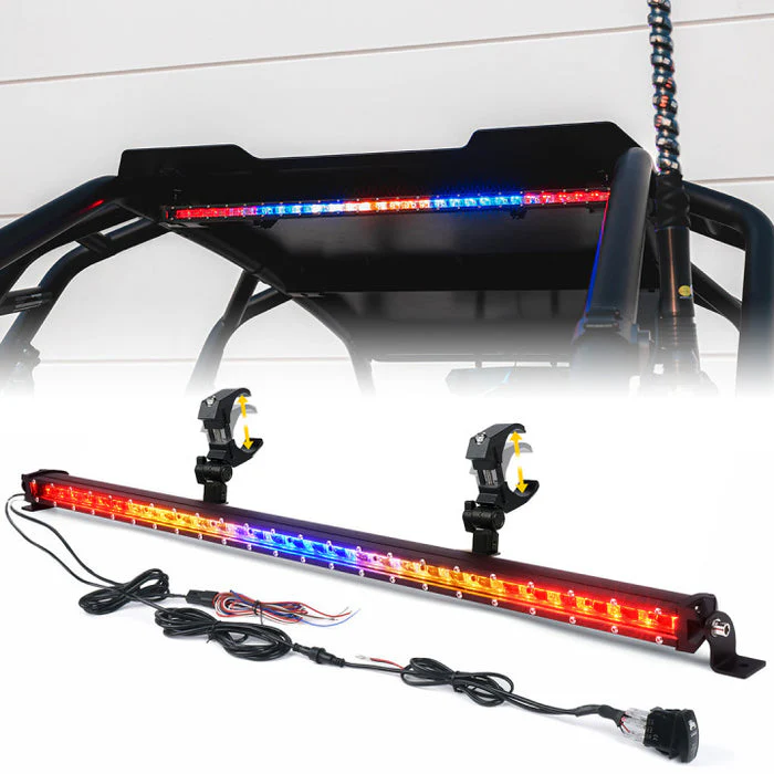 Xprite SL Series 32" Slim LED Rear Chase Light Bar - Multiple Light Color Options - Image 3