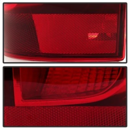 Xtune LED Tail Light Chevy Avalanche (07–13) OEM-Style w/ Red Lens & Chrome Housing - Driver or Passenger Side - Image 3