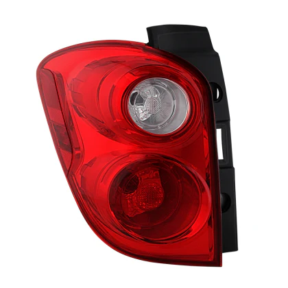 Xtune LED Tail Light Chevy Equinox (10-15) OEM Style w/ Red Lens & Chrome Housing