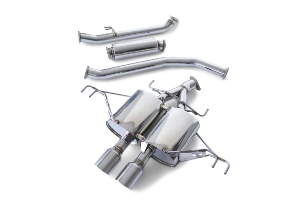 Yonaka Exhaust Honda Civic Type-R FK8 (2017-2021) 3" Dual Muffler Catback w/ 4" Dual Tip Polished