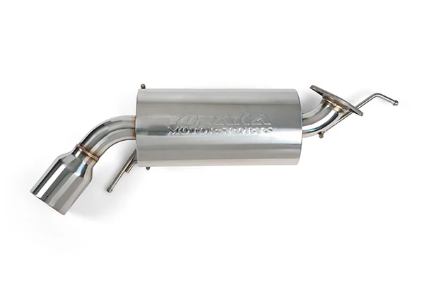 Yonaka Exhaust Mitsubishi Lancer GTS FWD 2.4 (2008-2011) 2.5" Polished Muffler w/ 4" Tip