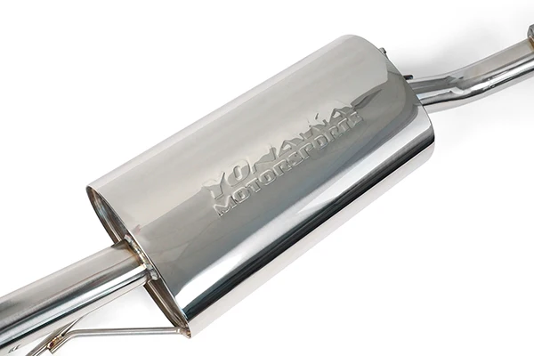 Yonaka Exhaust VW Jetta 1.8T MK4 (2002-2005) 2.5" Catback w/ 4" Polished Tip - Image 3